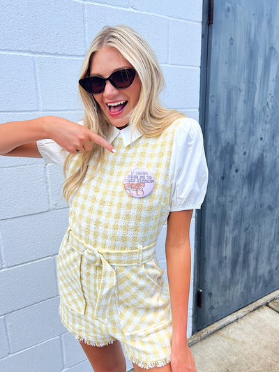 Daydream Darling French Terry Romper
