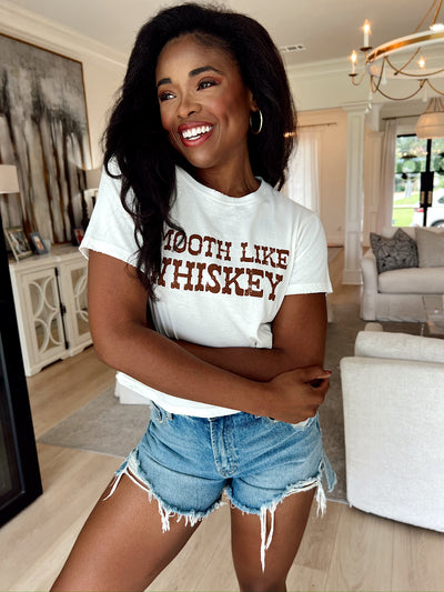 Smooth Like Whiskey Graphic Top