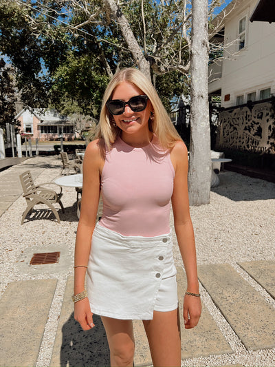 The Journey Continues High Rise Skort