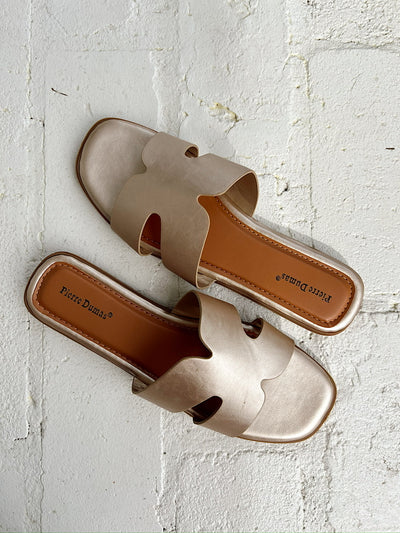 Flirting With Fate Slide Sandals