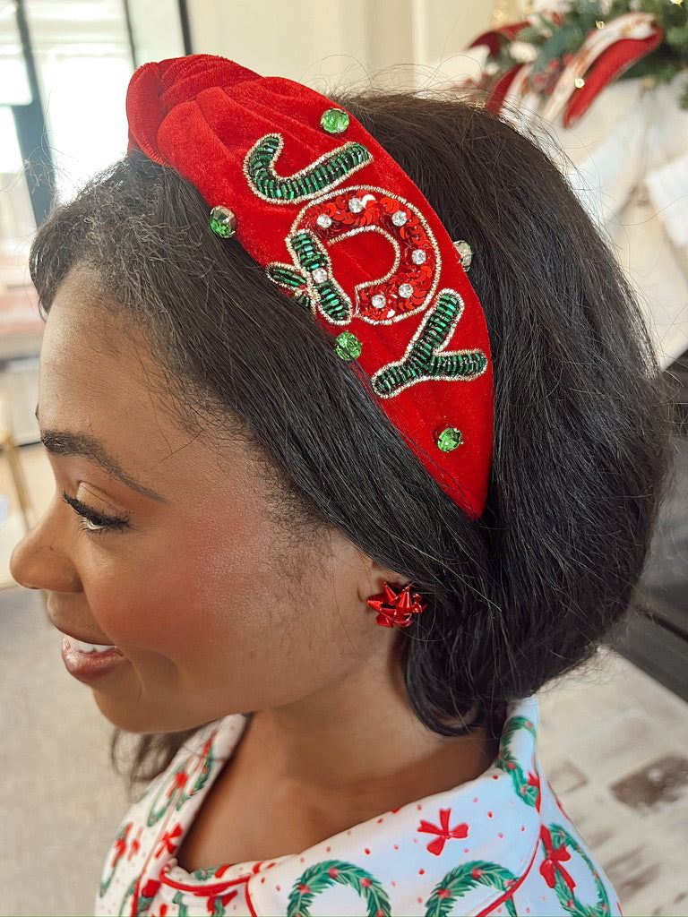 Joy In The Air Velvet Headband