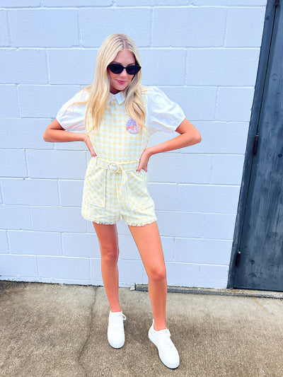 Daydream Darling French Terry Romper