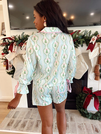 Grace And Spirit Satin Two-Piece Set