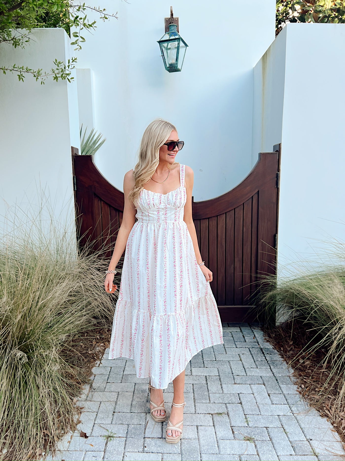 Ocean Springs Stroll Floral Maxi Dress