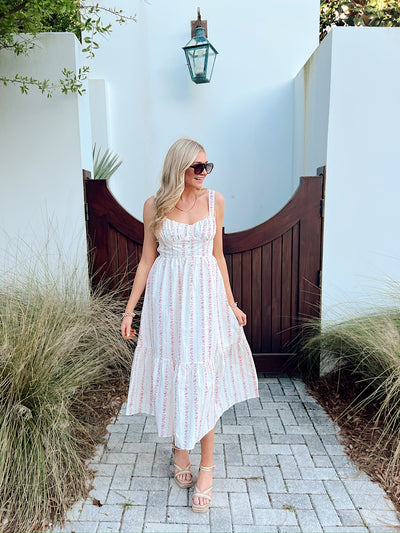 Ocean Springs Stroll Floral Maxi Dress