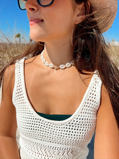 By The Seashore Puka Shell Necklace