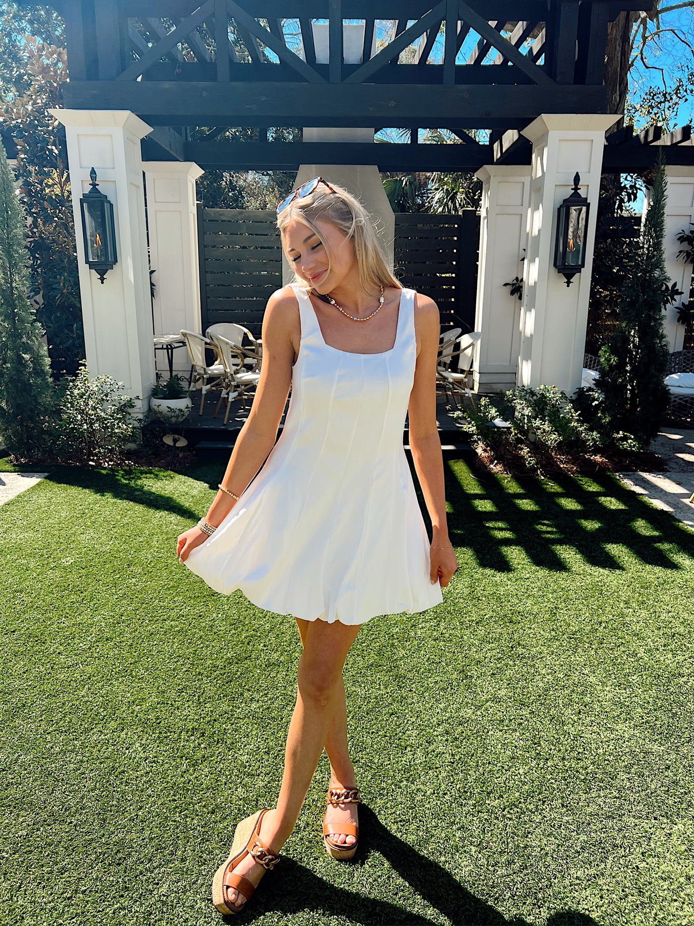 Strike A Cord Mini Dress