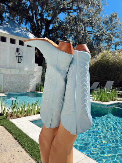 Coy Cutie Knee High Western Boots