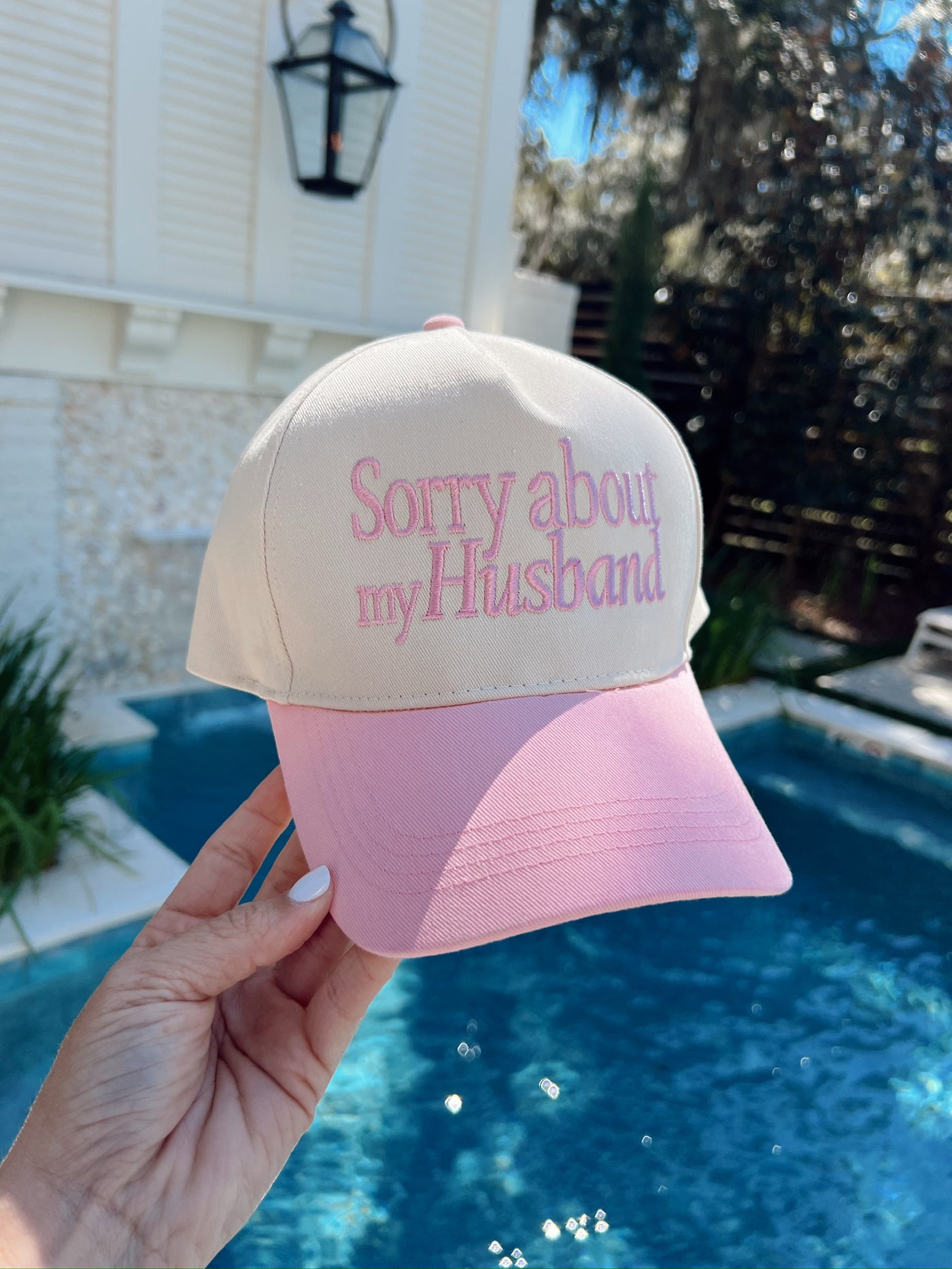 Sorry About My Husband Trucker Hat