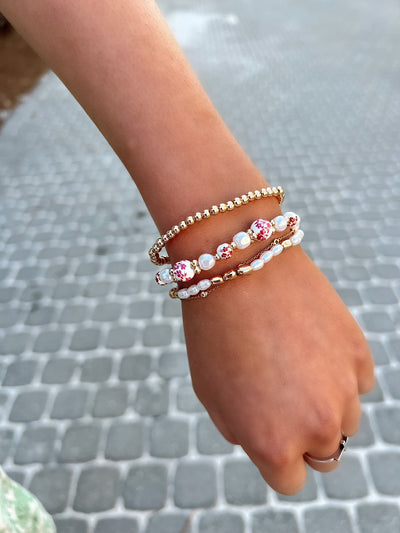 Florals Forever Bow 3-Piece Bracelet Set Set