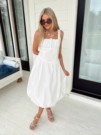 Bubbly Beauty Midi Dress