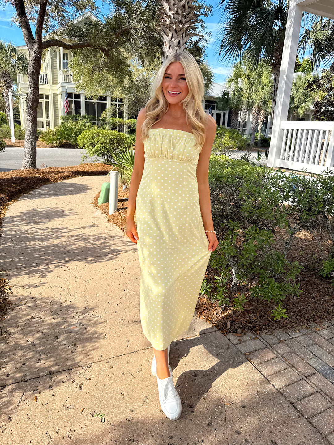 Lovely Little Details Midi Dress  Bella Rose Boutique