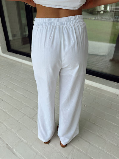 Workflow Edge Linen Pants