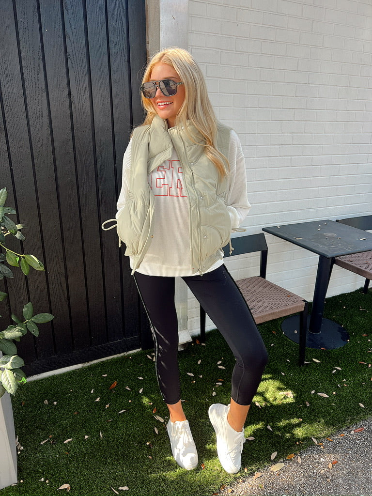 Winter Calmness Puffer Vest