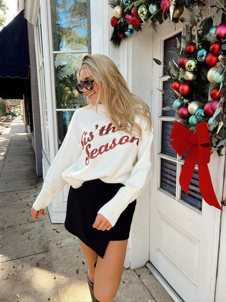 Tis' The Season Sequin Sweater