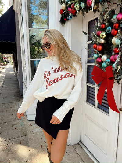 Tis' The Season Sequin Sweater