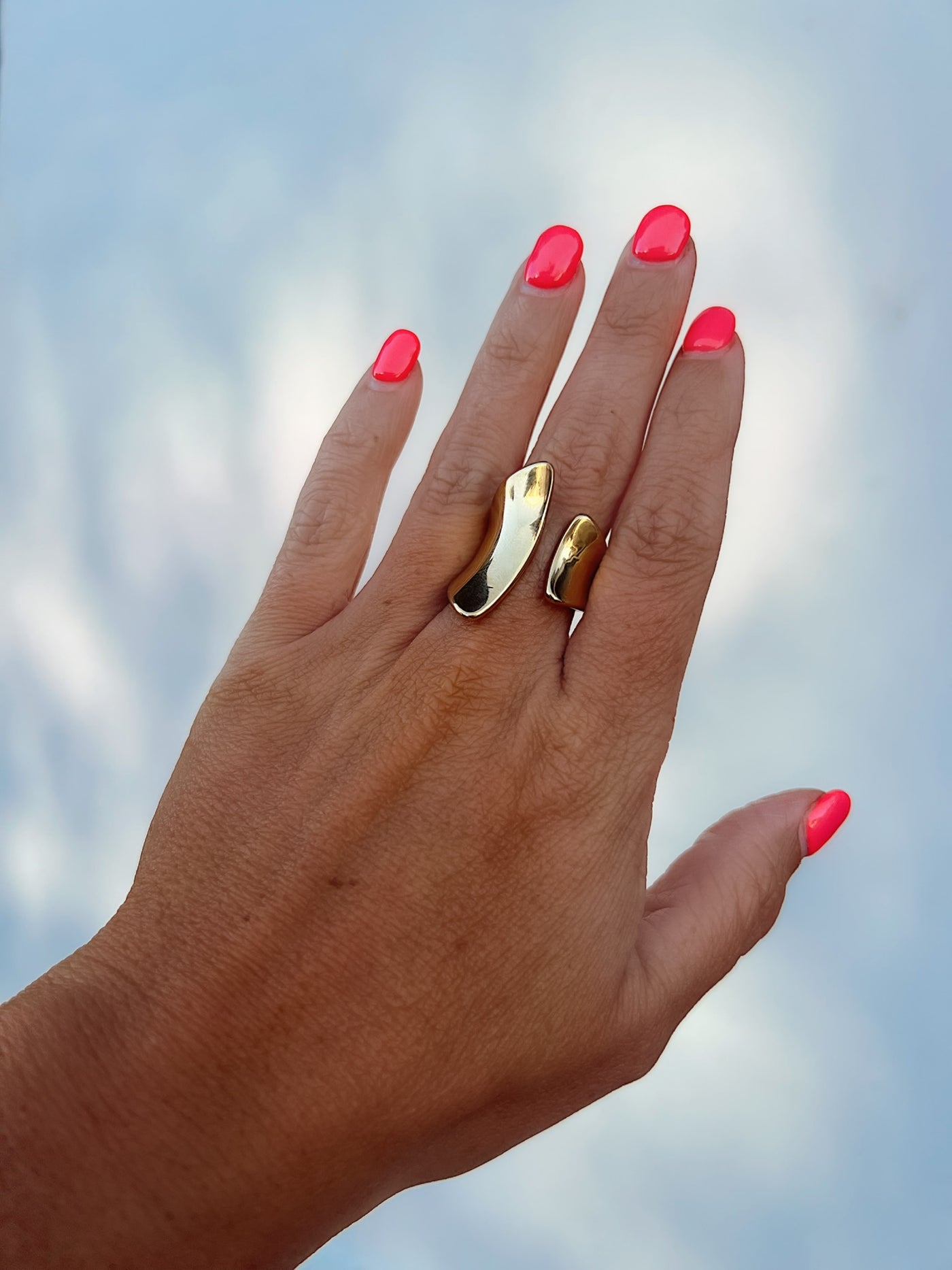 Girls Night Out Gold Ring