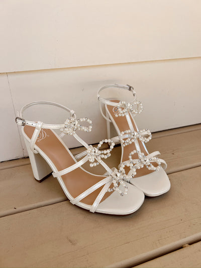 Cutest Icon Strappy Bow High Heel