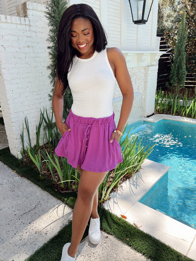 Stretching Into Comfort Mini Skort