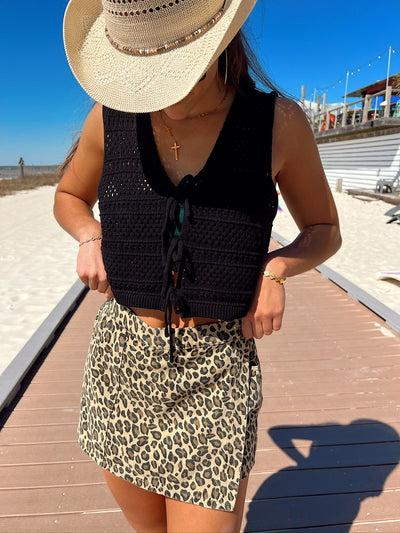 Wild Streak Printed Skort