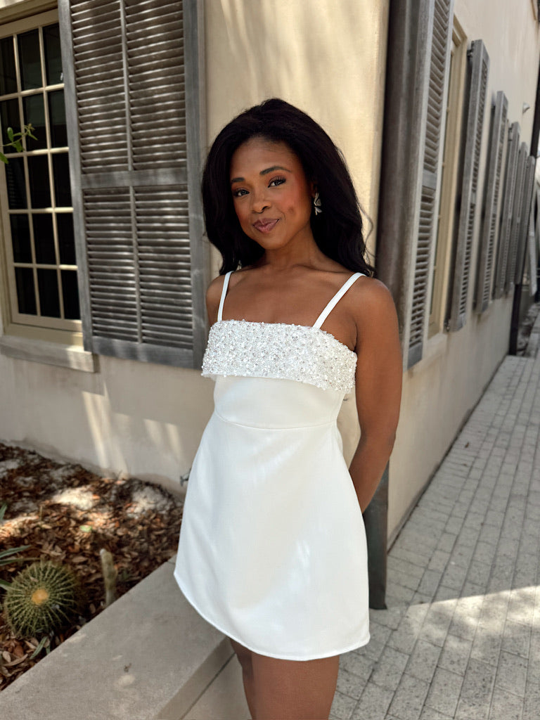 Built To Shine Mini Sequin Dress
