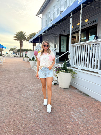 Radiate Good Vibes Floral Top