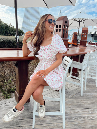 Charming Favorite Floral Mini Dress