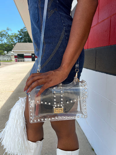 Confident Glamour Clear Crossbody
