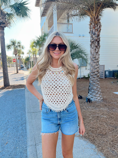 Wild & Free Crochet Top