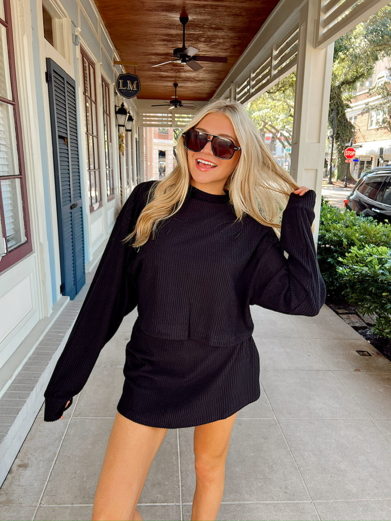 Restless Heart Ribbed Top