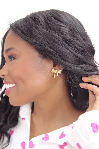 Hello Cutie Bow Earrings