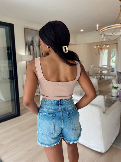 Casual Composure Crop Top
