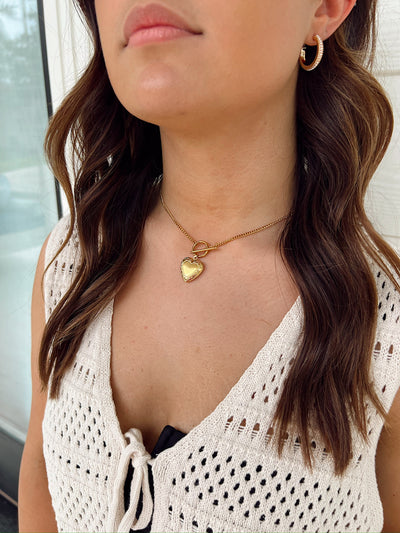Where The Heart Belongs Locket Necklace