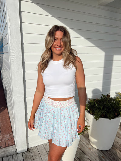 Always Innocent Floral Mini Skirt