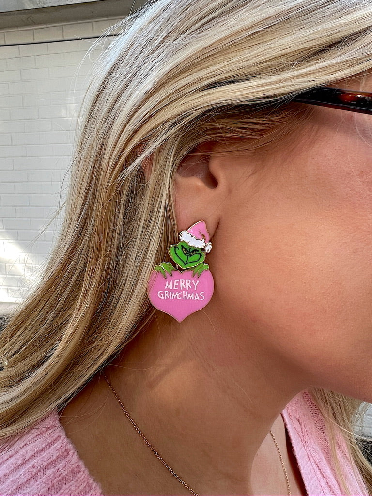 Merry Grinchmas Earrings