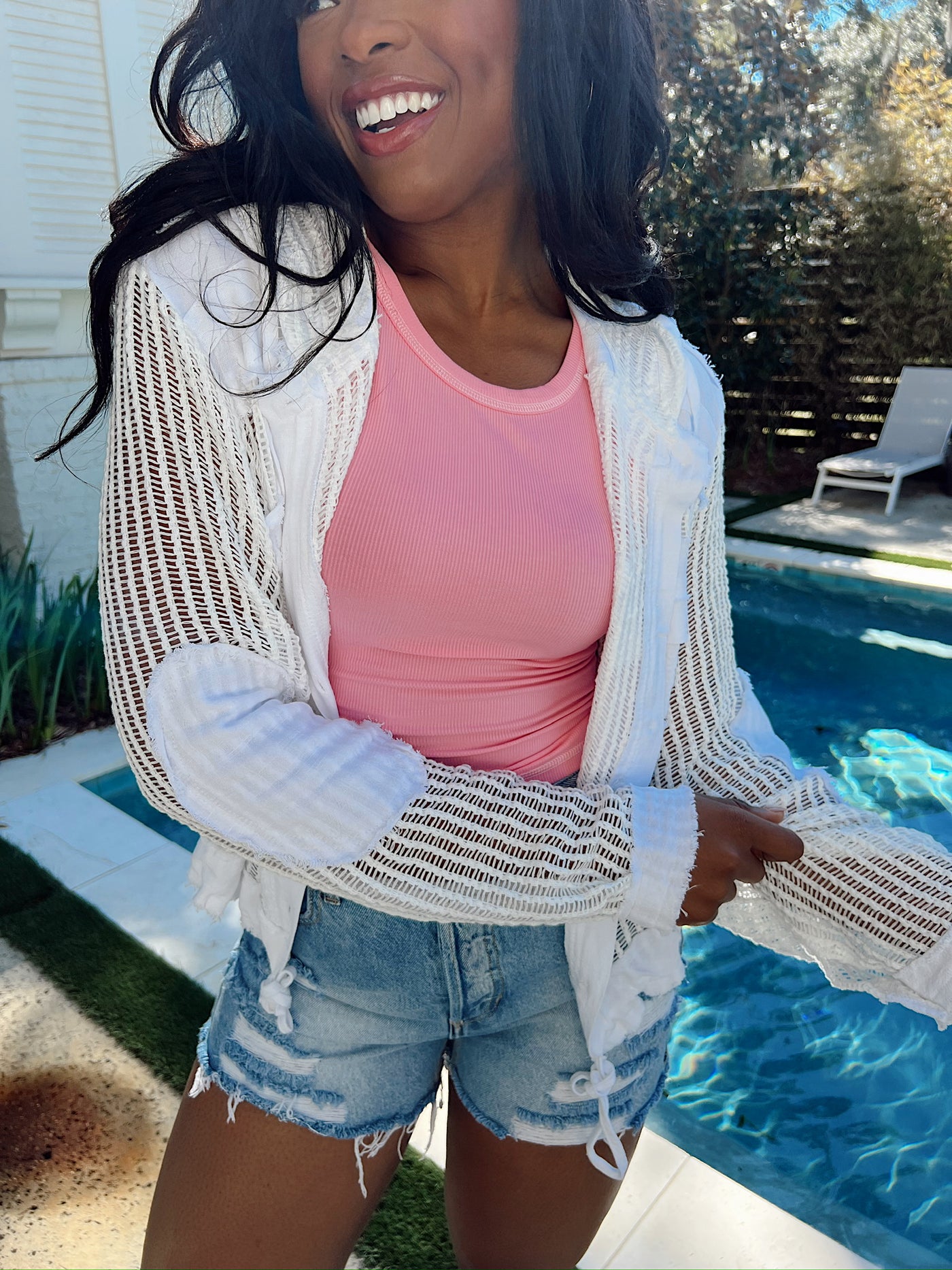 Surrounded By Sunshine Hooded Top