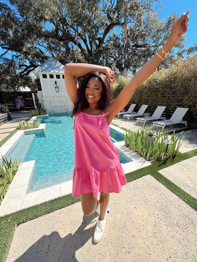 So Delighted Mini Dress