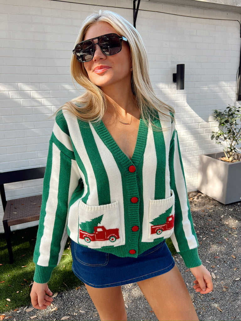 Christmas Tree Season Cardigan