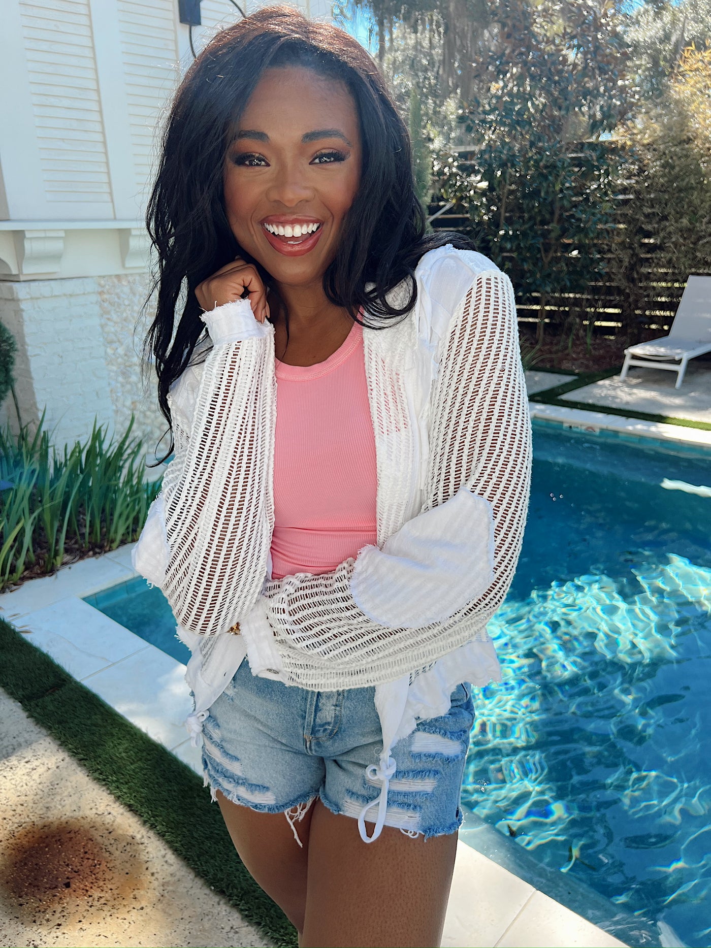 Surrounded By Sunshine Hooded Top