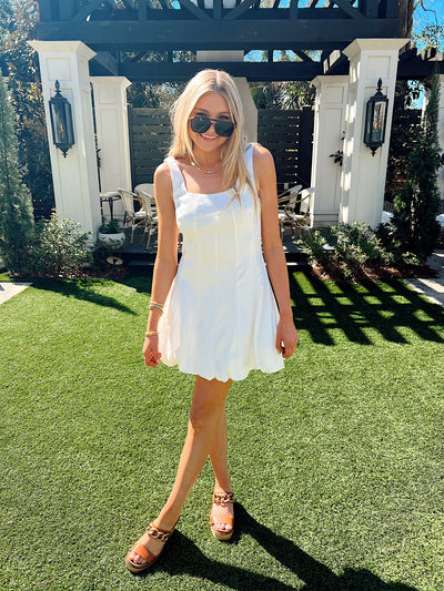 Strike A Cord Mini Dress