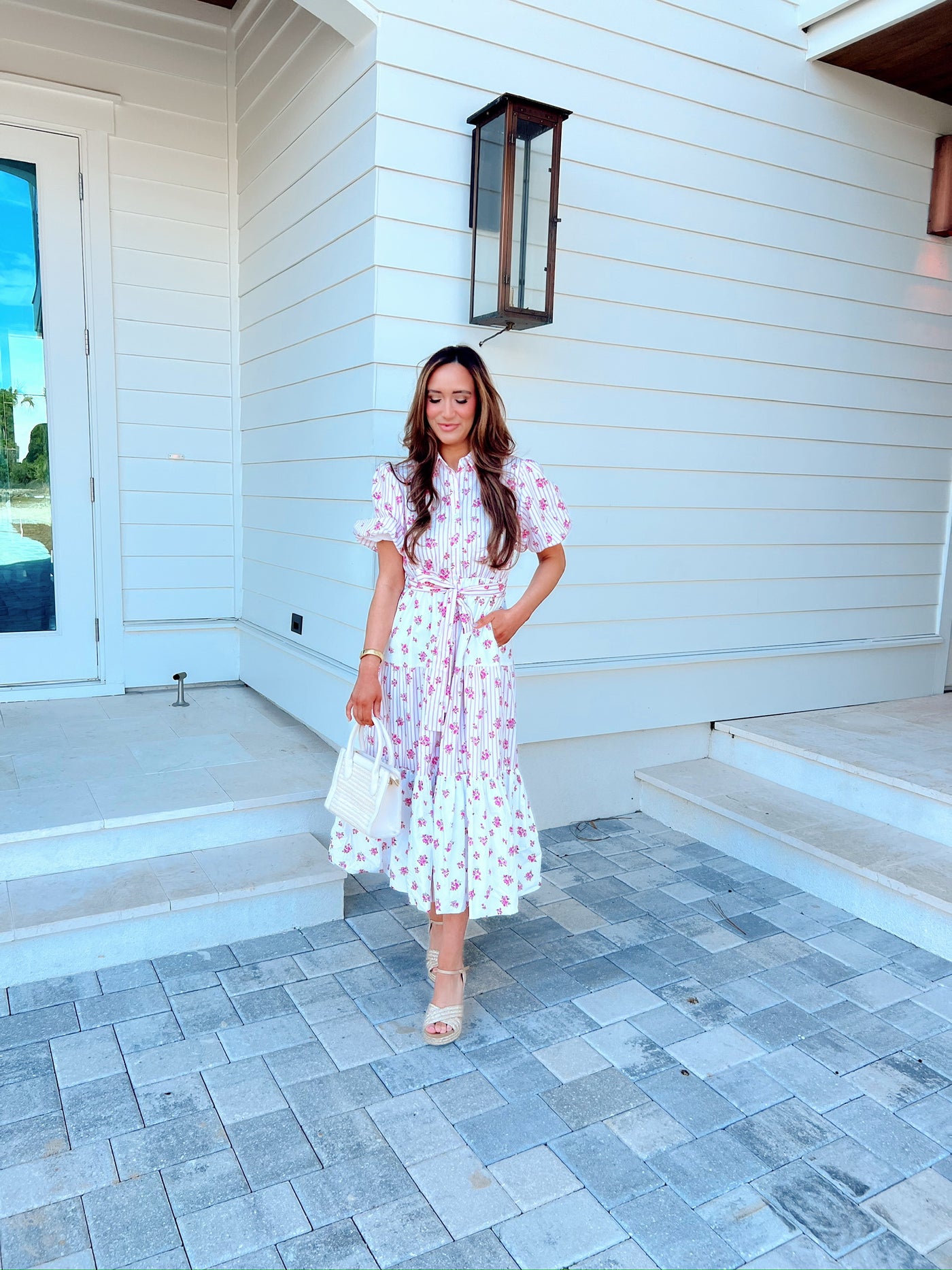 Leaving You Breathless Floral Midi Dress