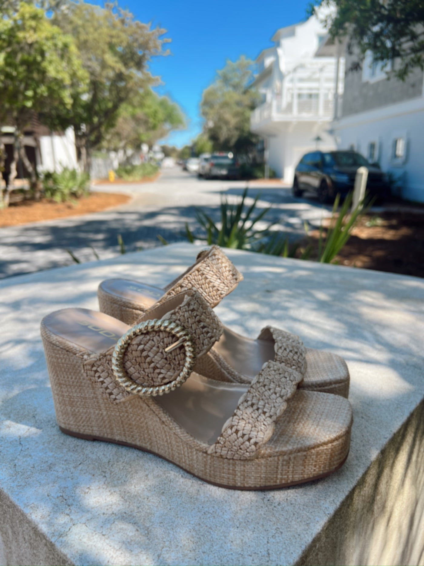 Cute But Complicated Platform Wedges