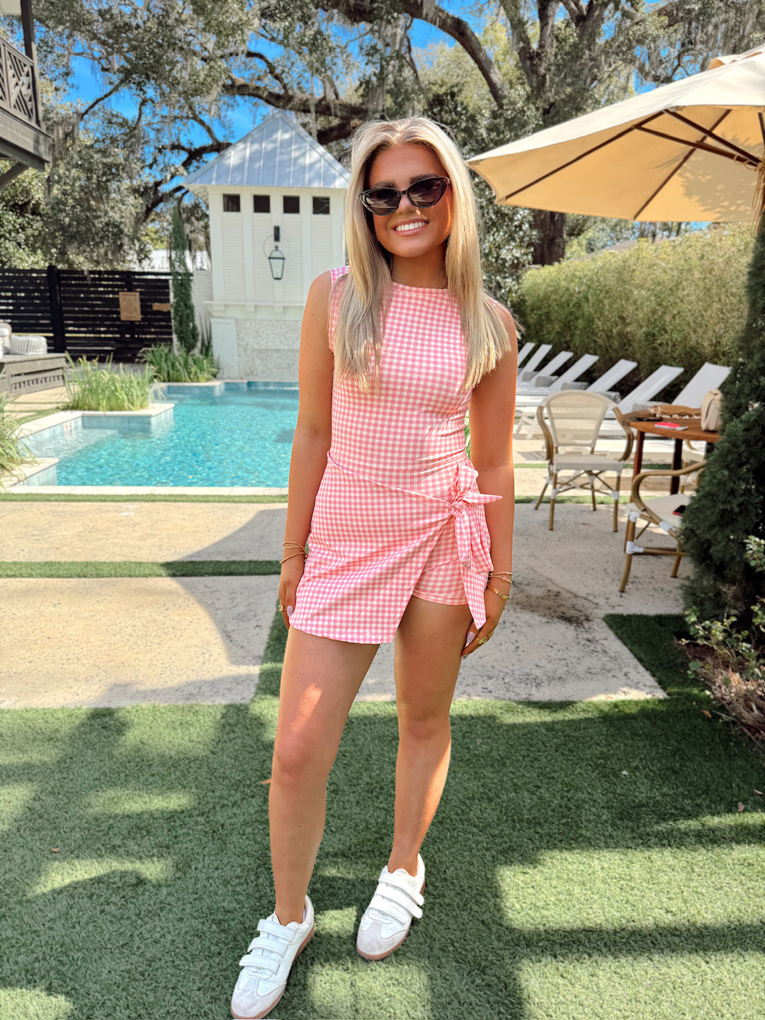 work wrap dress Work It Girl Gingham Wrap Dress – Bella Rose Boutique