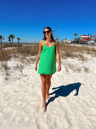 Sun-Kissed Serenity Mini Dress