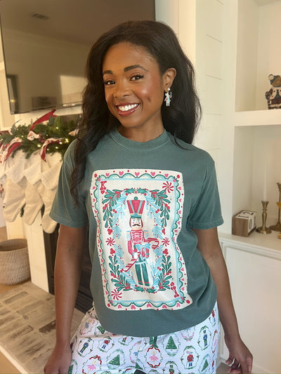 The Nutcracker Playing Card Graphic Top