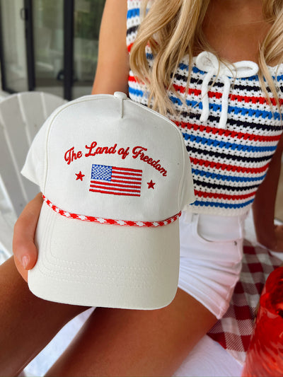 "The Land Of Freedom" Trucker Hat