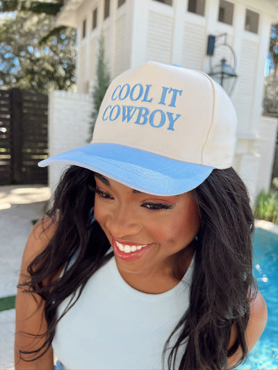 "Cool It Cowboy" Trucker Hat