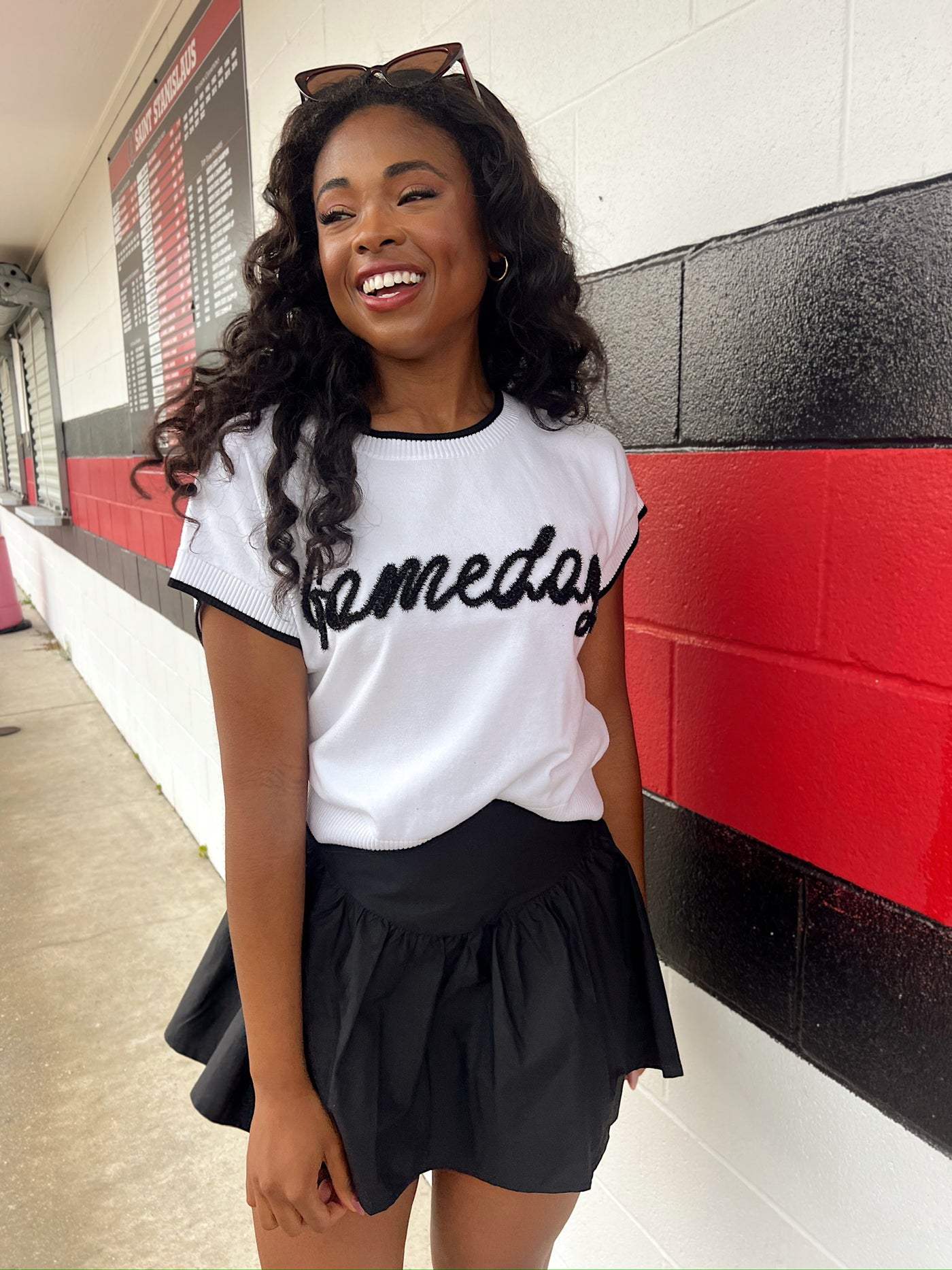 Catch Me At The Stadium Gameday Top