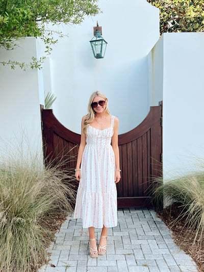 Ocean Springs Stroll Floral Maxi Dress