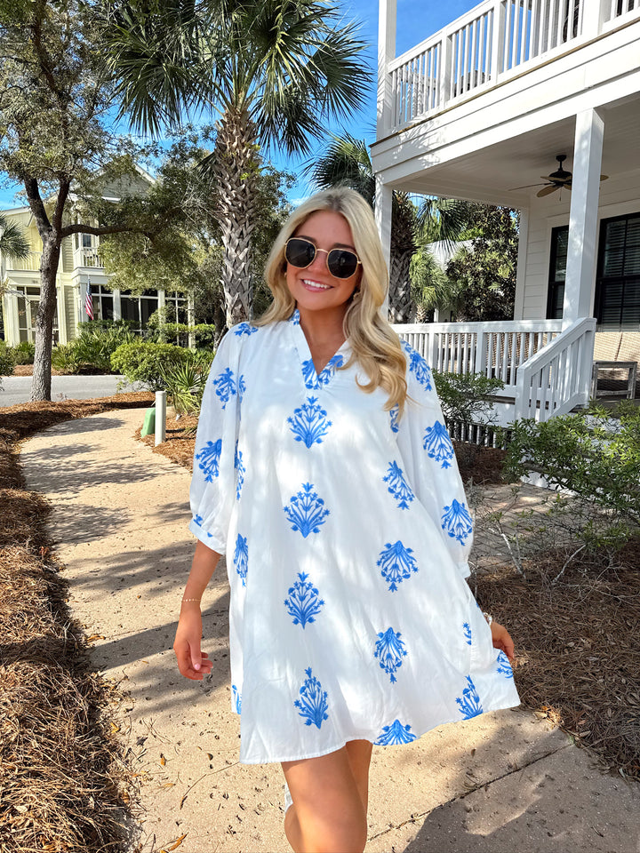 Golden Coastline Mini Dress – Bella Rose Boutique